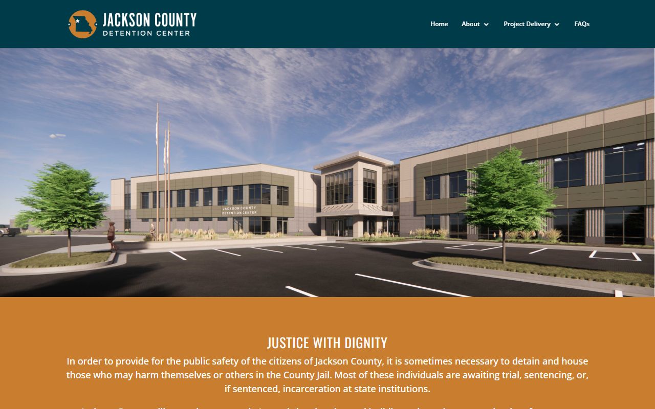 Jackson County Detention Center project and inmate population facility information